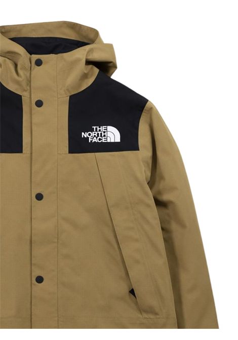 Green children's jacket with hood THE NORTH FACE | BND2ELVERDE
